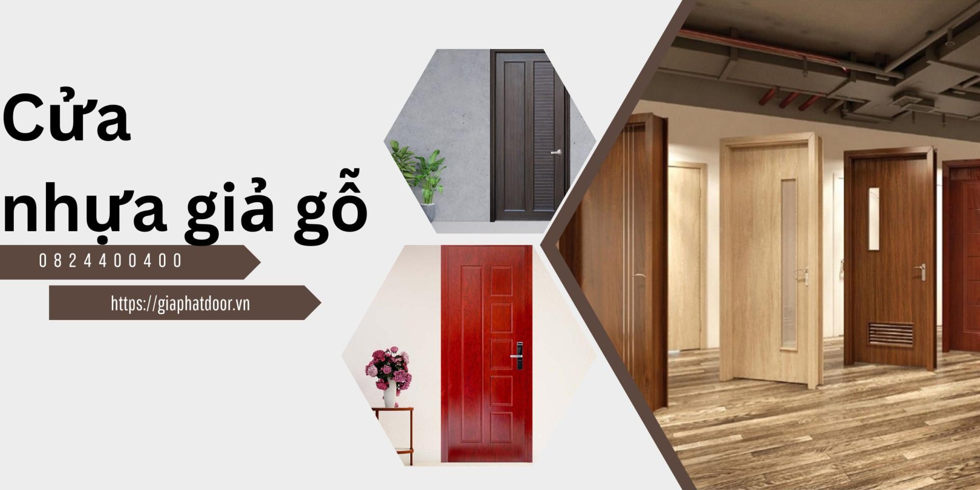 Sơ lược về dòng cửa nhựa giả gỗ Hậu Giang có trang trí