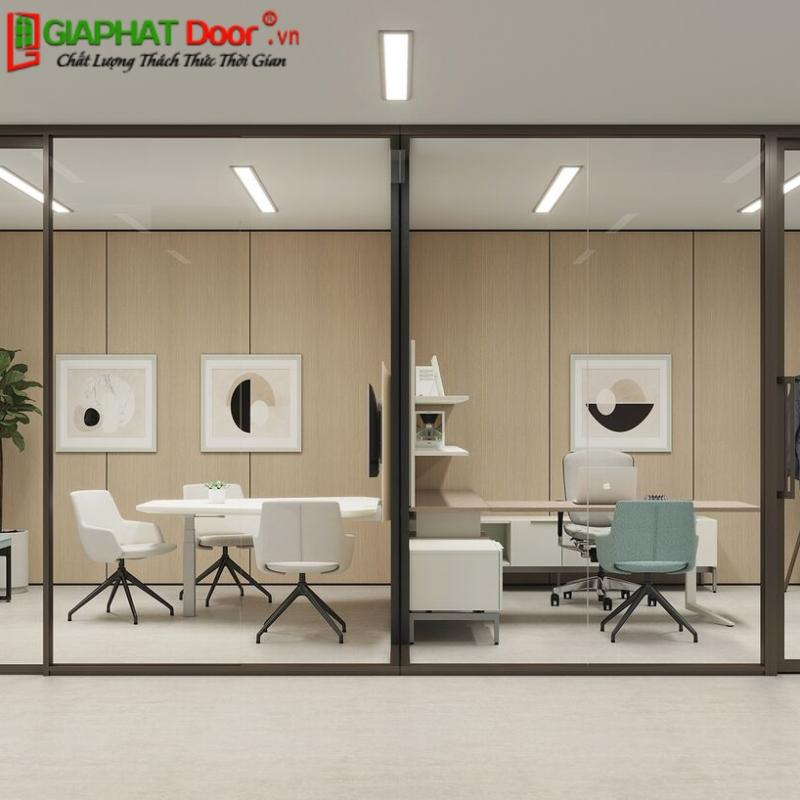 Ứng dụng của các mẫu vách kính chống cháy hiện nay 