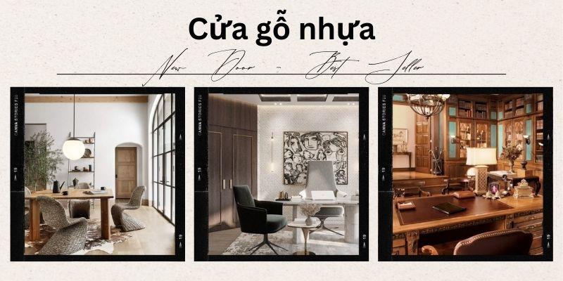Ứng dụng của cửa gỗ nhựa tại văn phòng