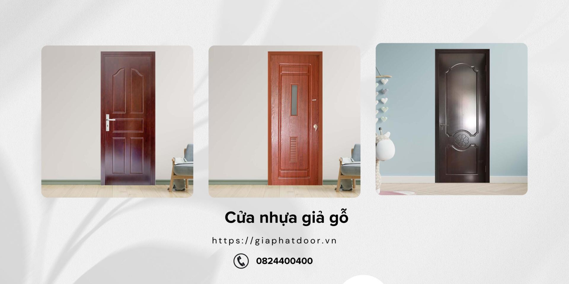 Ưu nhược điểm của dòng cửa nhựa giả gỗ Hậu Giang có trang trí