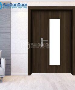 Cửa Gỗ HDF Laminate 2P1G1s-MDFL-SGD