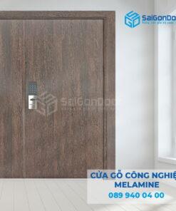 Cửa Gỗ HDF Melammine 2P1-SGD