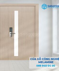 Cửa Gỗ HDF Melammine 2P1G1-SGD
