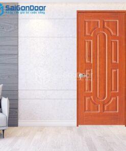 Cửa Gỗ HDF Veneer 18-Sapele-HDFV-SGD