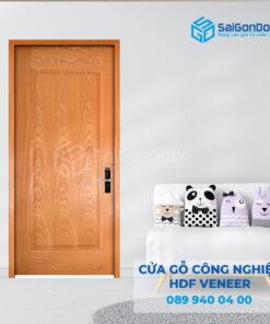 Cửa Gỗ HDF Veneer 1B oak Sồi-SGD