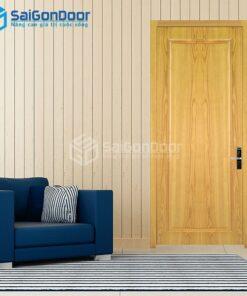 Cửa Gỗ HDF Veneer 1B Sồi 2-HDFV-SGD