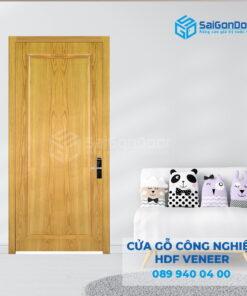 Cửa Gỗ HDF Veneer 1B Sồi 2-SGD