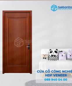 Cửa Gỗ HDF Veneer 1B Xoan Đào-SGD