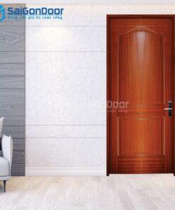 Cửa Gỗ HDF Veneer 2A-Căm Xe-HDFV-SGD