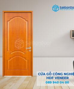 Cửa Gỗ HDF Veneer 2A lum Xoan Đào-SGD
