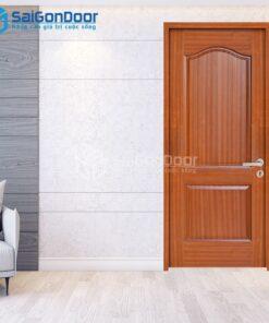 Cửa Gỗ HDF Veneer 2A-sapele-HDFV-SGD