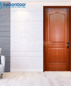 Cửa Gỗ HDF Veneer 2A-Xoan Đào 2-HDFV-SGD