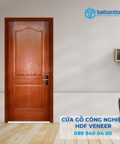 Cửa Gỗ HDF Veneer 2A-Xoan Đào 2-SGD