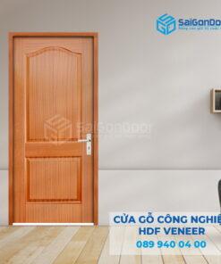 Cửa Gỗ HDF Veneer 2A-Xoan Đào 3-SGD