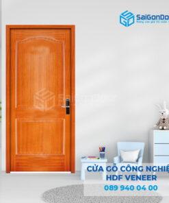 Cửa Gỗ HDF Veneer 2A-Xoan Đào 5-SGD