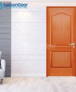 Cửa Gỗ HDF Veneer 2A-Xoan Đào 6-HDFV-SGD