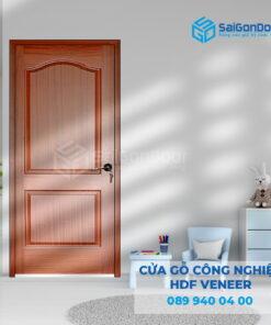 Cửa Gỗ HDF Veneer 2A-Xoan Đào-SGD