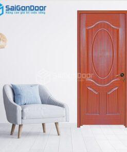 Cửa Gỗ HDF Veneer 3A-Căm Xe-HDFV-SGD