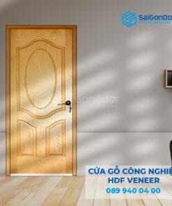 Cửa Gỗ HDF Veneer 3A-Sồi-SGD