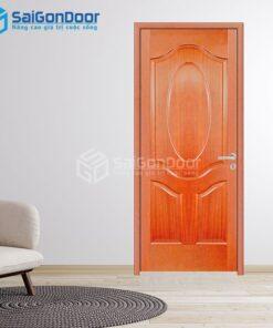 Cửa Gỗ HDF Veneer 3A-Xoan Đào 2-HDFV-SGD