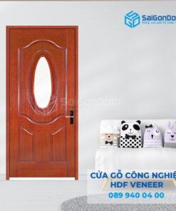 Cửa Gỗ HDF Veneer 3Gỗ-Căm Xe-SGD