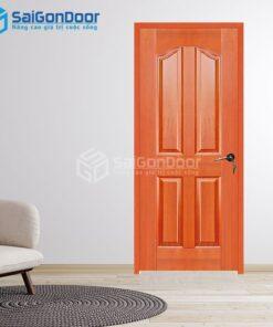 Cửa Gỗ HDF Veneer 4A-Căm Xe 2-HDFV-SGD