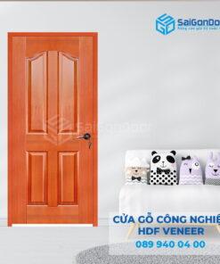 Cửa Gỗ HDF Veneer 4A-Căm Xe 2-SGD