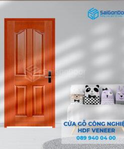 Cửa Gỗ HDF Veneer 4A-Căm Xe 3-SGD