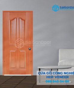 Cửa Gỗ HDF Veneer 4A-Căm Xe 6-SGD
