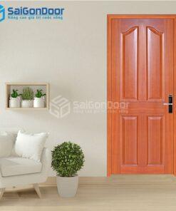 Cửa Gỗ HDF Veneer 4A-sapele-HDFV-SGD