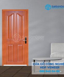 Cửa Gỗ HDF Veneer 4A-sapele-SGD
