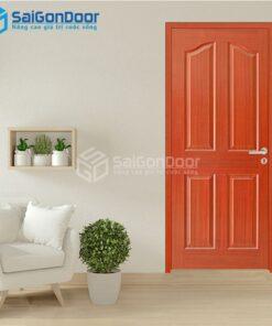 Cửa Gỗ HDF Veneer 4A-Xoan Đào-HDFV-SGD