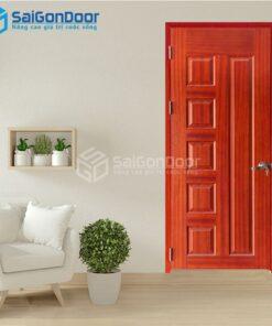 Cửa Gỗ HDF Veneer 6A Căm Xe-HDFV-SGD