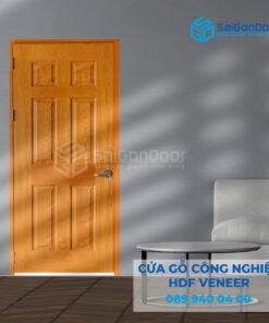 Cửa Gỗ HDF Veneer 6A-Sồi-SGD