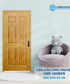 Cửa Gỗ HDF Veneer 6A-ASH 2-SGD