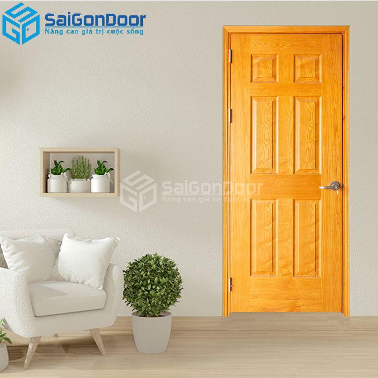 Cửa Gỗ HDF Veneer 6A-ASH-HDFV-SGD