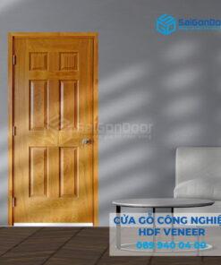 Cửa Gỗ HDF Veneer 6A-Sồi 2-SGD