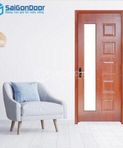 Cửa Gỗ HDF Veneer 6GL-Căm Xe 2-HDFV-SGD