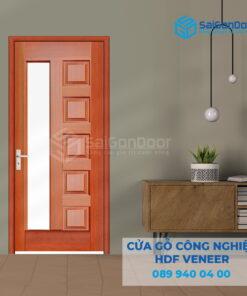 Cửa Gỗ HDF Veneer 6GL-Căm Xe 3-SGD
