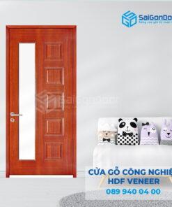 Cửa Gỗ HDF Veneer 6GL-Căm Xe 8-SGD