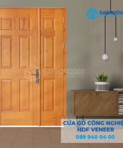 Cửa Gỗ HDF Veneer 9A-Sồi-SGD