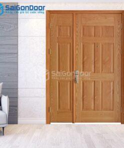 Cửa Gỗ HDF Veneer 9A-ASH 2-HDFV-SGD