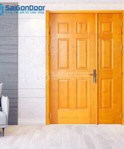 Cửa Gỗ HDF Veneer 9A ASH canh lon canh nho-HDFV-SGD