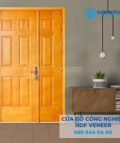 Cửa Gỗ HDF Veneer 9A ASH canh lon canh nho-SGD