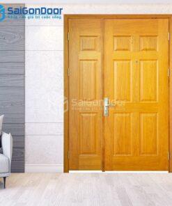 Cửa Gỗ HDF Veneer 9A ASH me bong con canh lon canh nho-HDFV-SGD