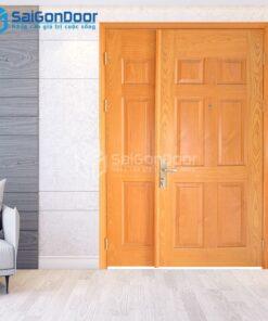 Cửa Gỗ HDF Veneer 9A-oak Sồi-HDFV-SGD