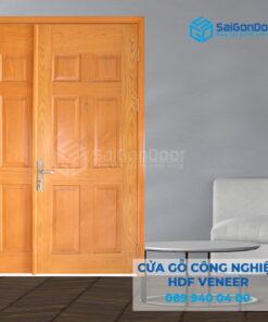 Cửa Gỗ HDF Veneer 9A-oak Sồi-SGD
