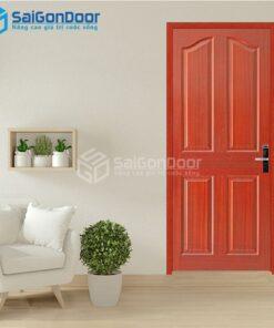 Cửa Gỗ HDF veneer 4A-Căm Xe-HDFV-SGD