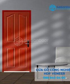 Cửa Gỗ HDF veneer 4A-Căm Xe-SGD