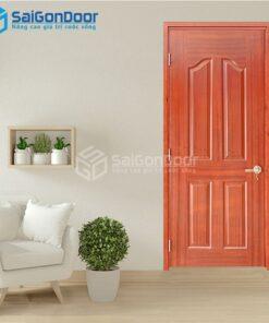 Cửa Gỗ HDF veneer 4A-Xoan Đào-HDFV-SGD